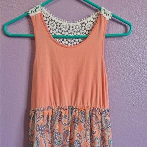 Girls Paisley Maxi Dress